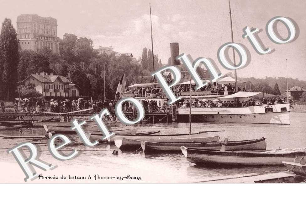 Arrivee de bateau