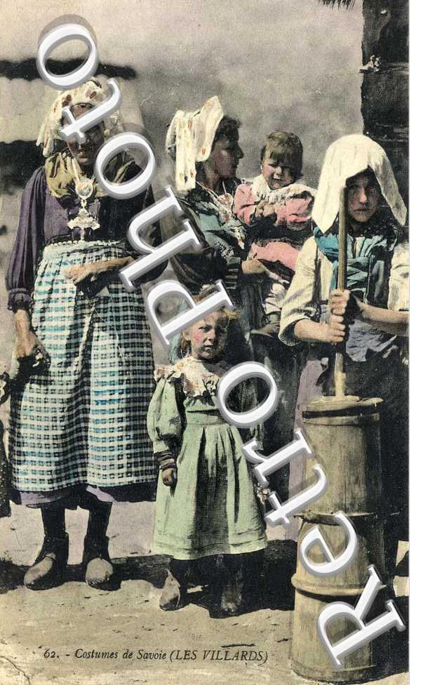 costumes de savoie - les Villards