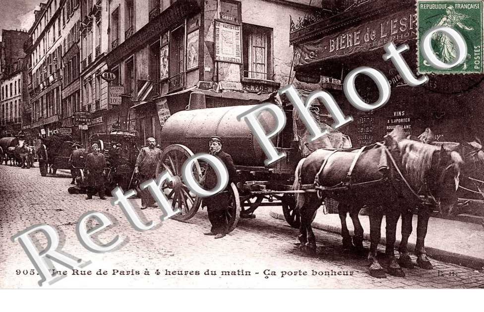 Une Rue de Paris a 4h du matin