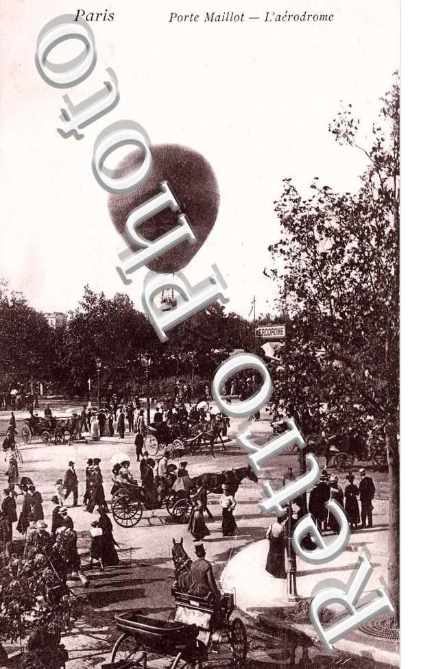Porte Maillot  - l'aerodrome