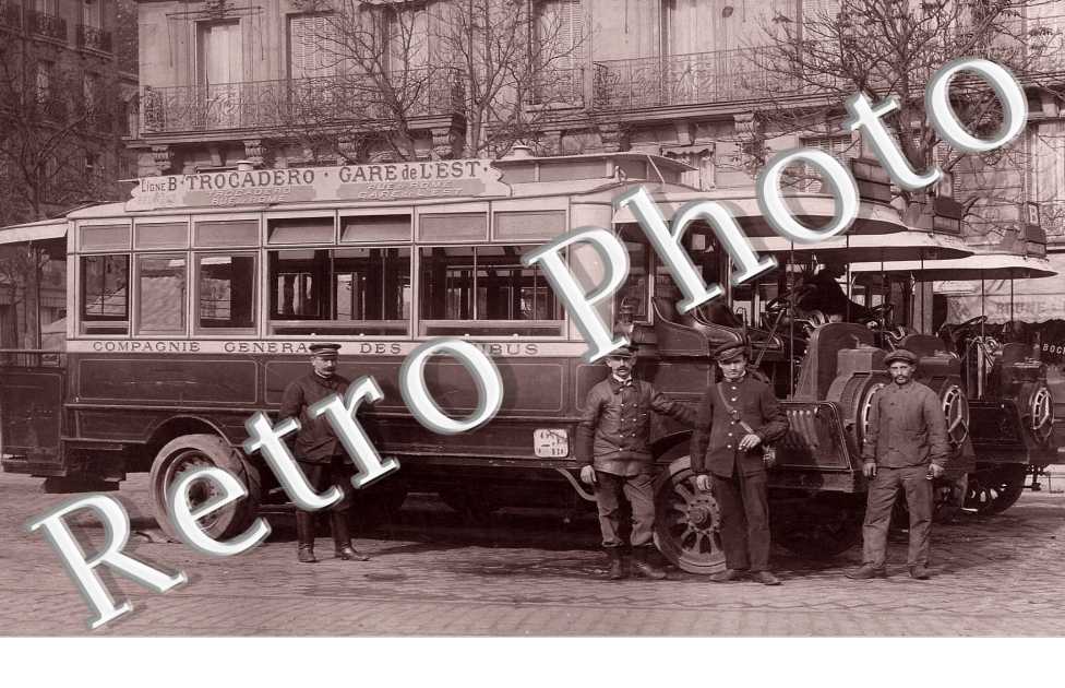 Omnibus, Ligne B, Trocadero-Gare de l'Est