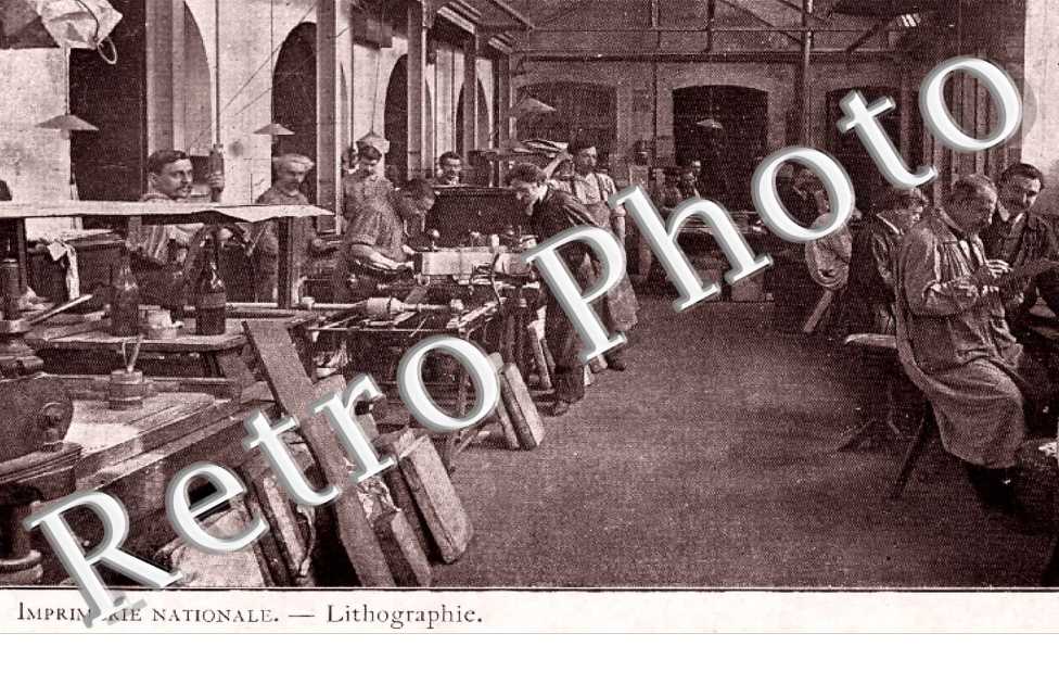 Imprimerie Nationale, Lithographie  27 rue de la Convention