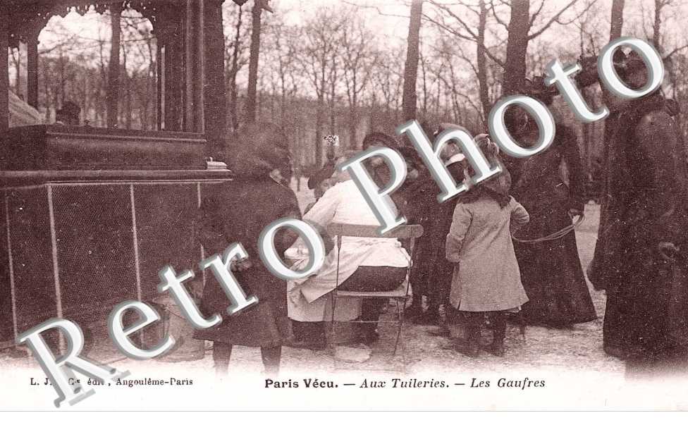 aux Tuileries Les gaufres
