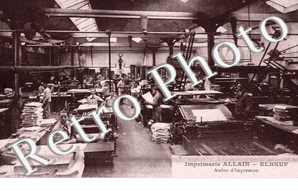 LAIN-ELBEUF - atelier d'impression