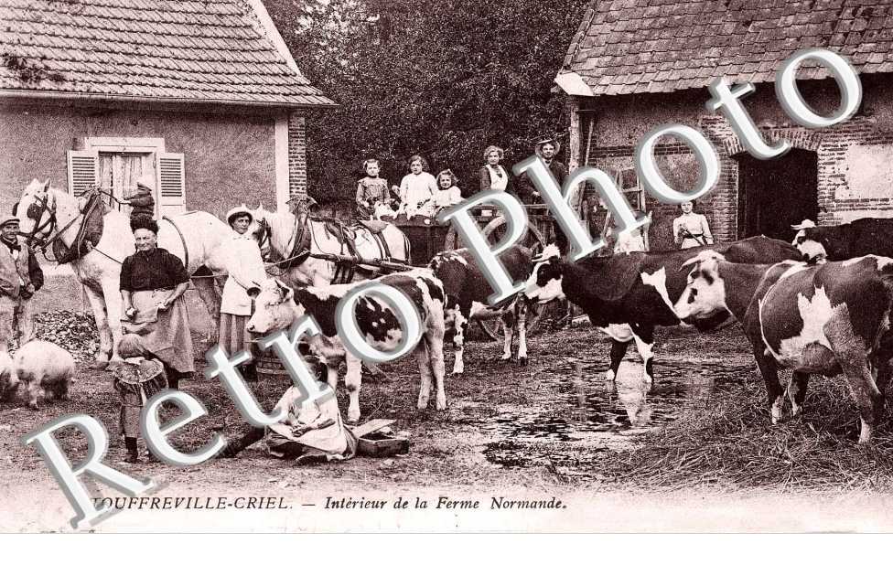 Interieur d'une Ferme Normande