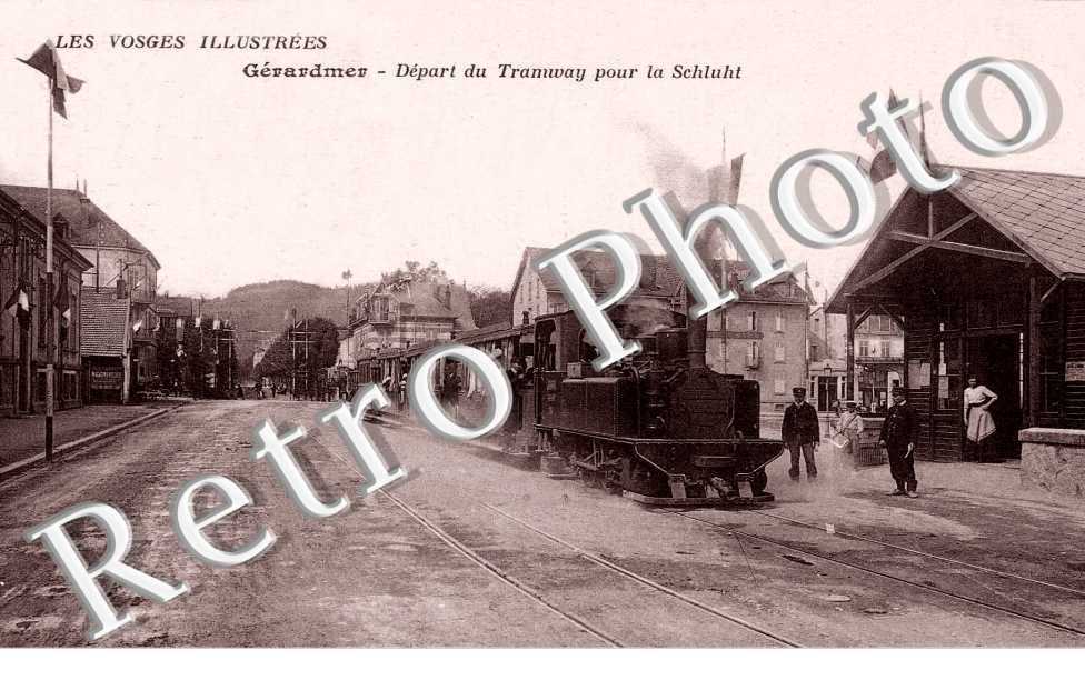  DEPART DU TRAMWAY POUR LA SCHLUCHT