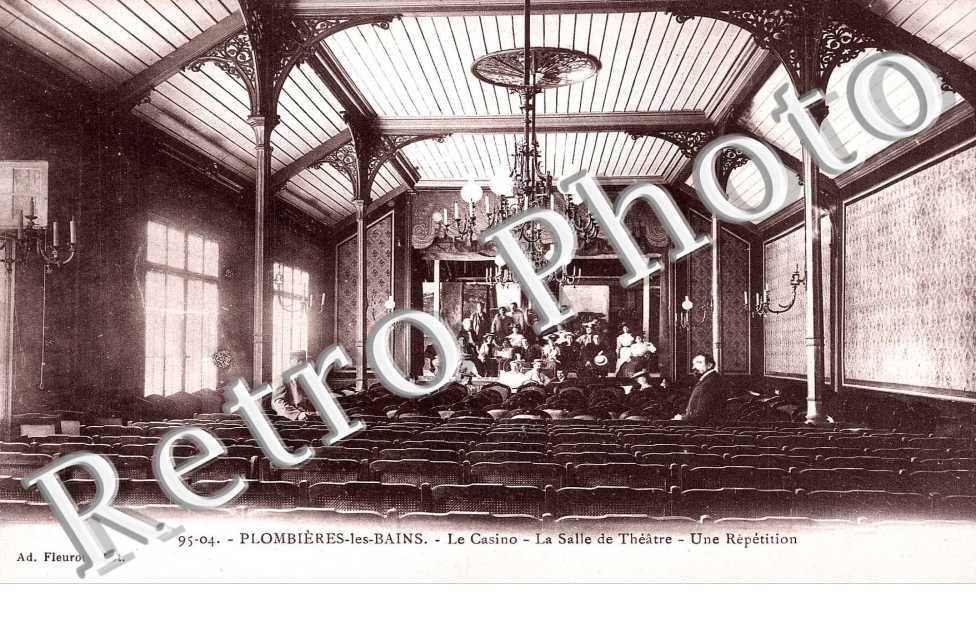 Le casino - La salle de theatre - une repetition