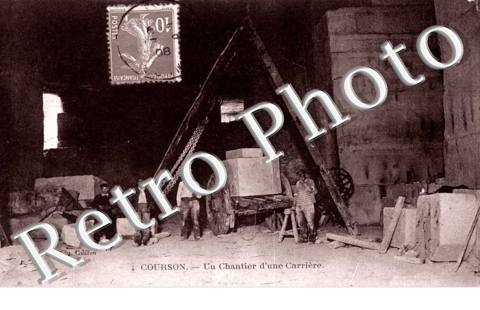 un chantier d'une carriere