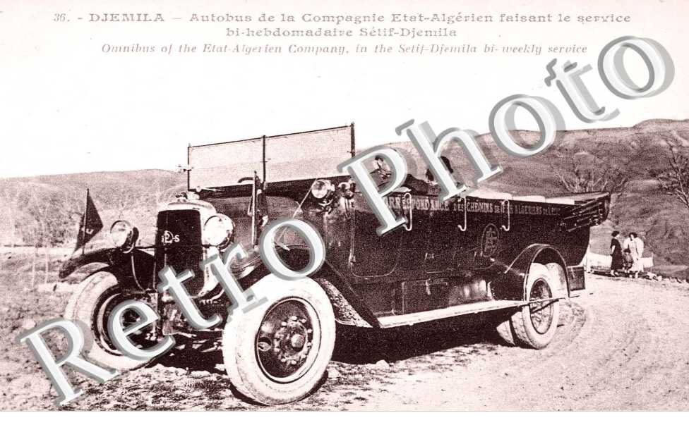 Autobus de la Compagnie Etat-Algérien
