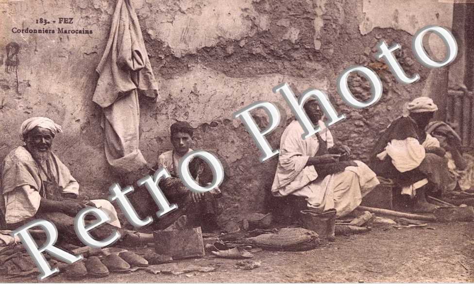 Cordonniers marocains