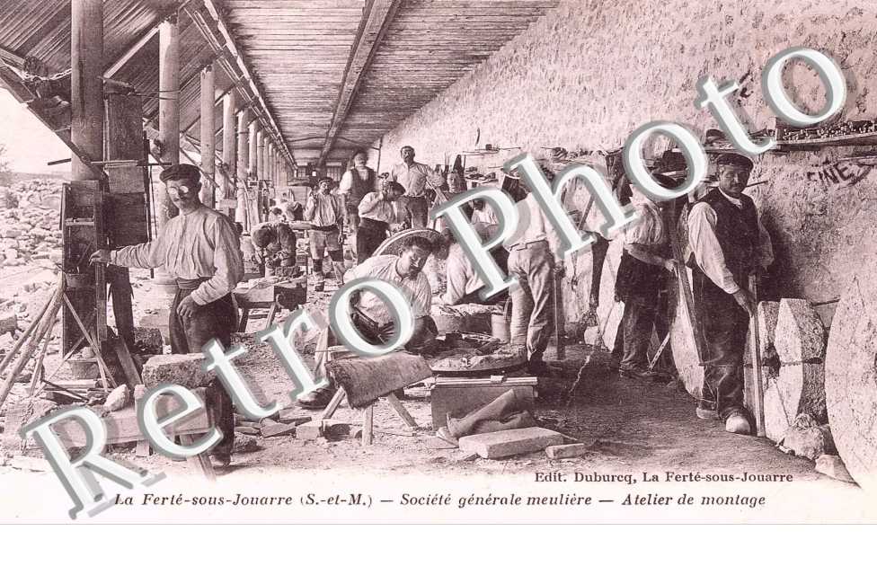(la) Societe generale meuliere - Attelier de montage