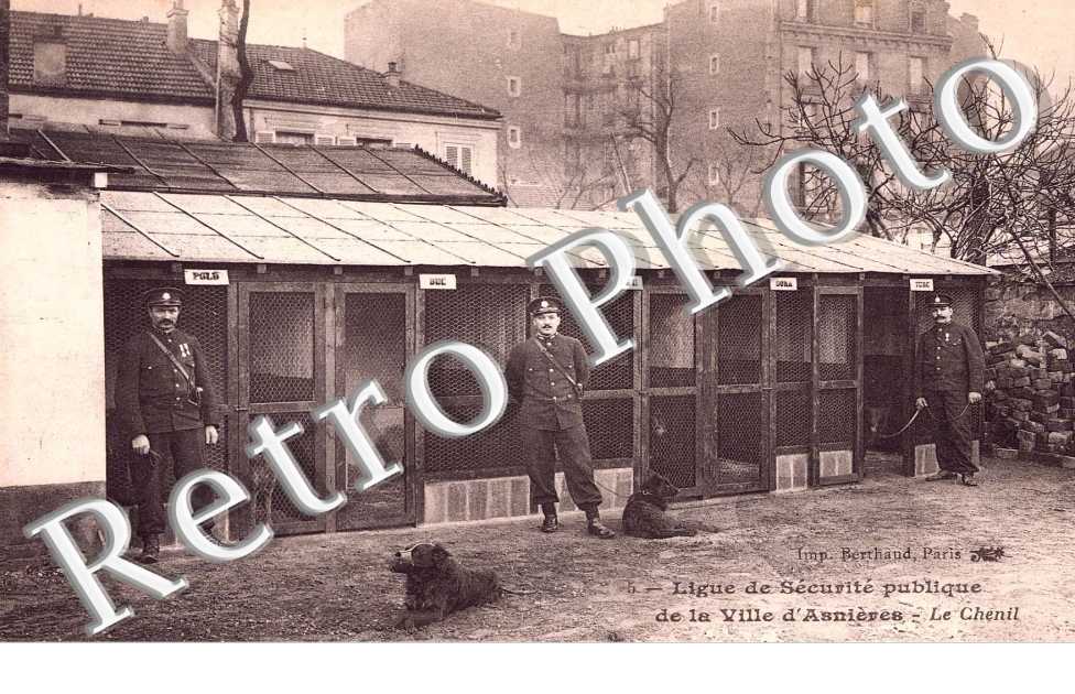 Ligue de securite publique de  la ville d'Asnieres - Le chenil