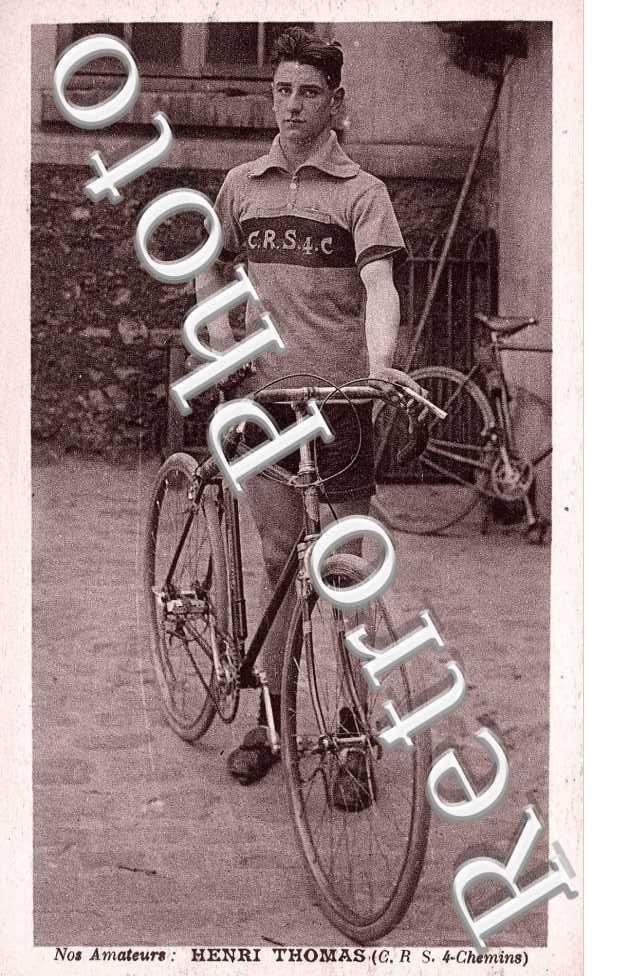 Cyclisme Henri Thomas - sport - Rue des ecoles