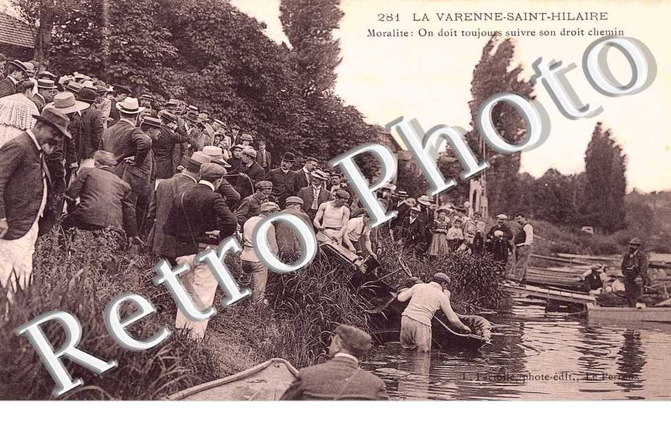 LA VARENNE SAINT HILAIRE accident de voiture
