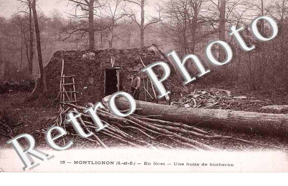 En foret - Une hutte de bucheron