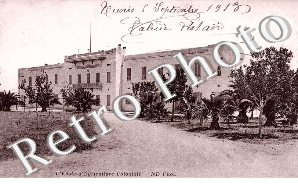 L'ecole d'agriculture coloniale