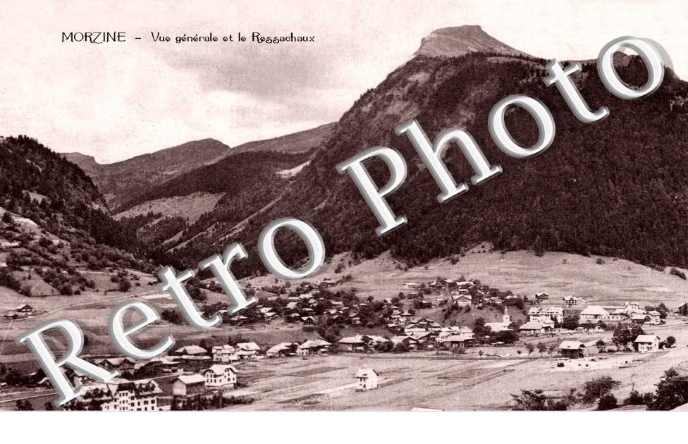Vue generale et le Ressachaux