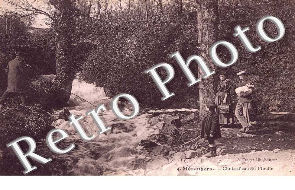Chute d'eau du moulin