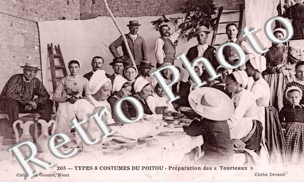 Preparation des " Tourteaux "