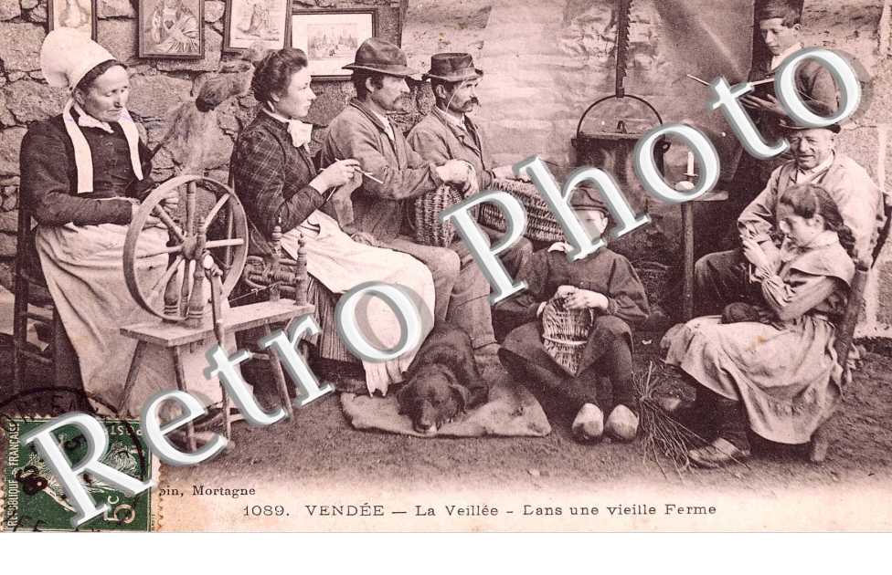 La veillee dans une vieille ferme
