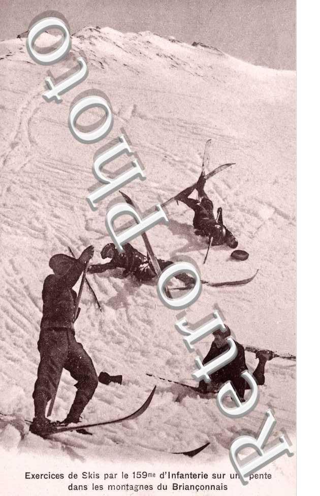 exercice de skis