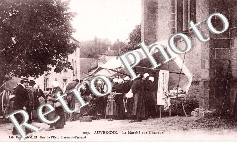 Le marche aux cheveux