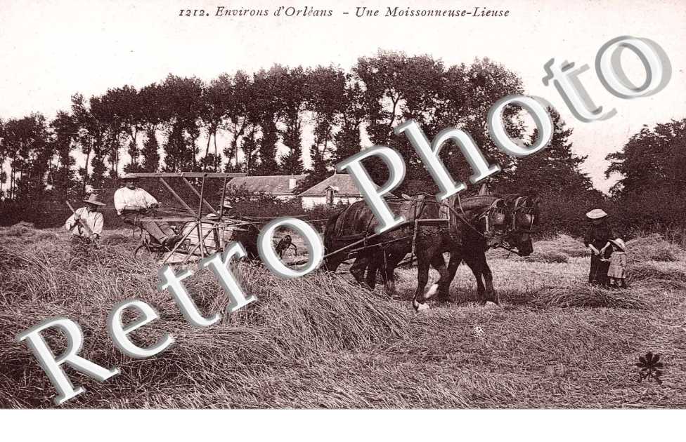 Une moissonneuse-Lieuse