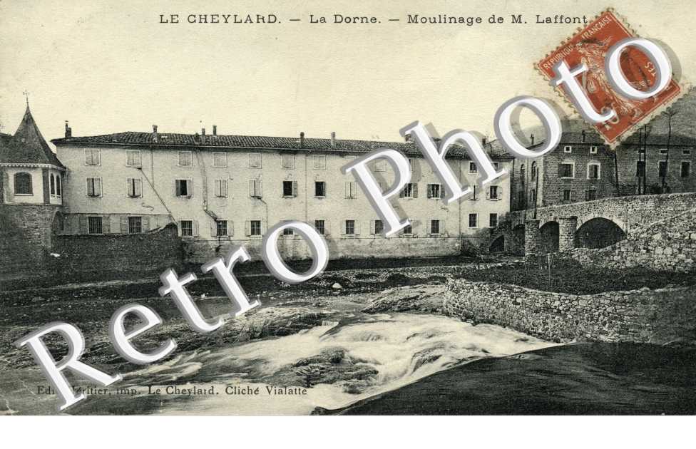 LA DORNE Moulinage de M. Laffont