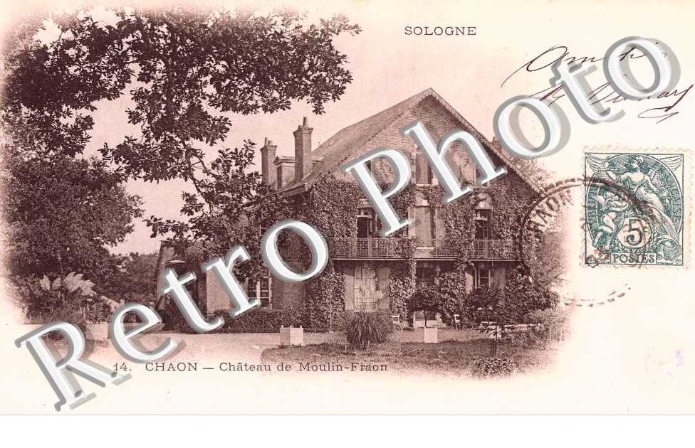 le chateau de Moulin-Fraon