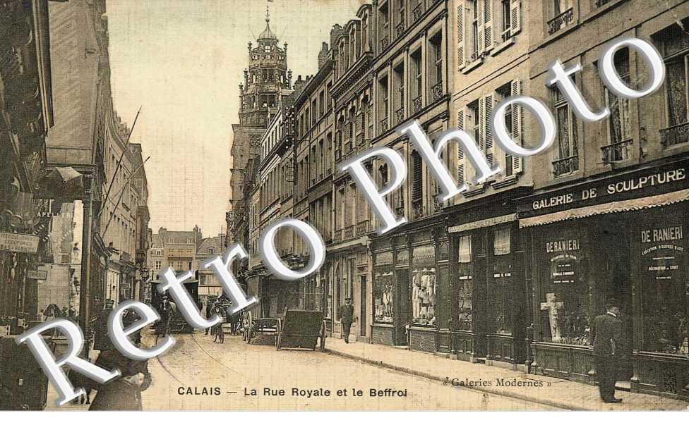 la rue royale et le beffroi