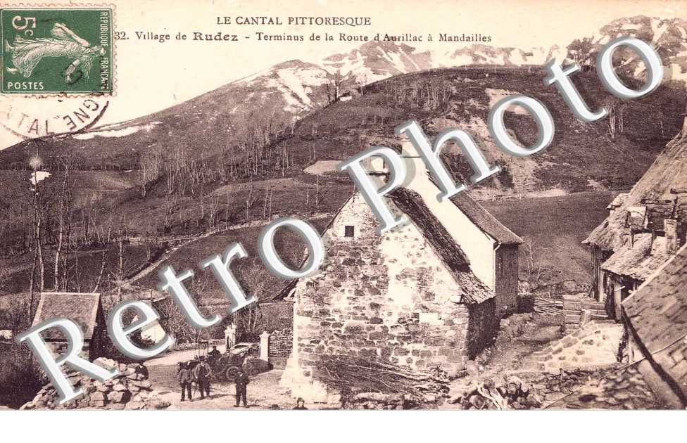 Terminus de la route d'Aurillac
