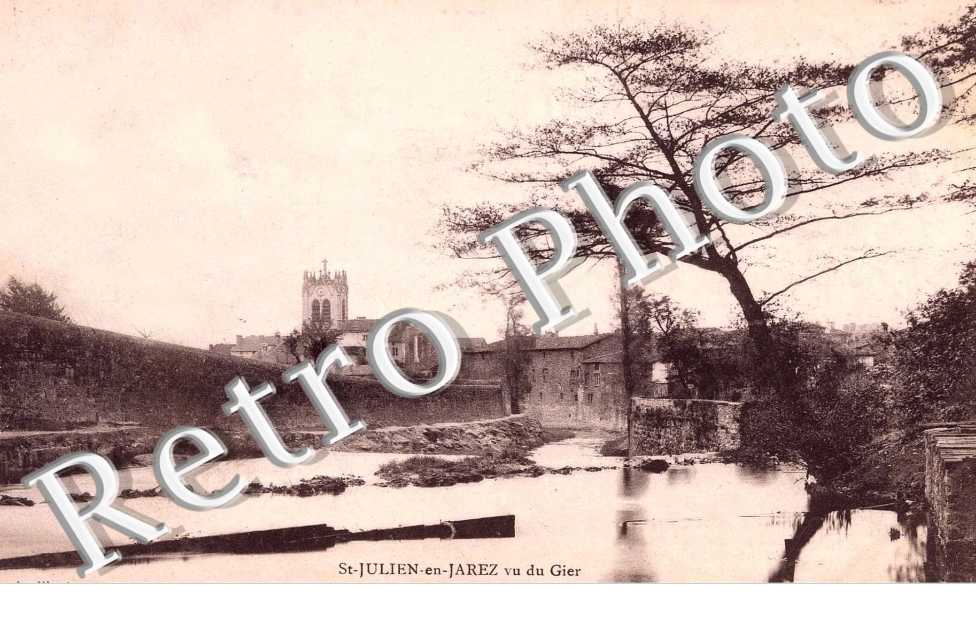le village vu du Gier