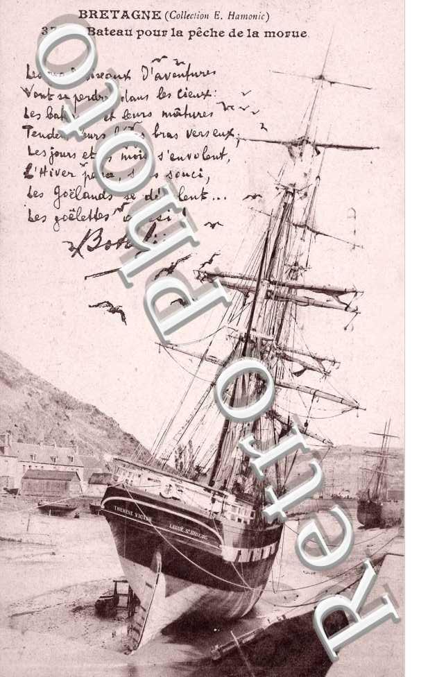 bateau pour la peche de la morue