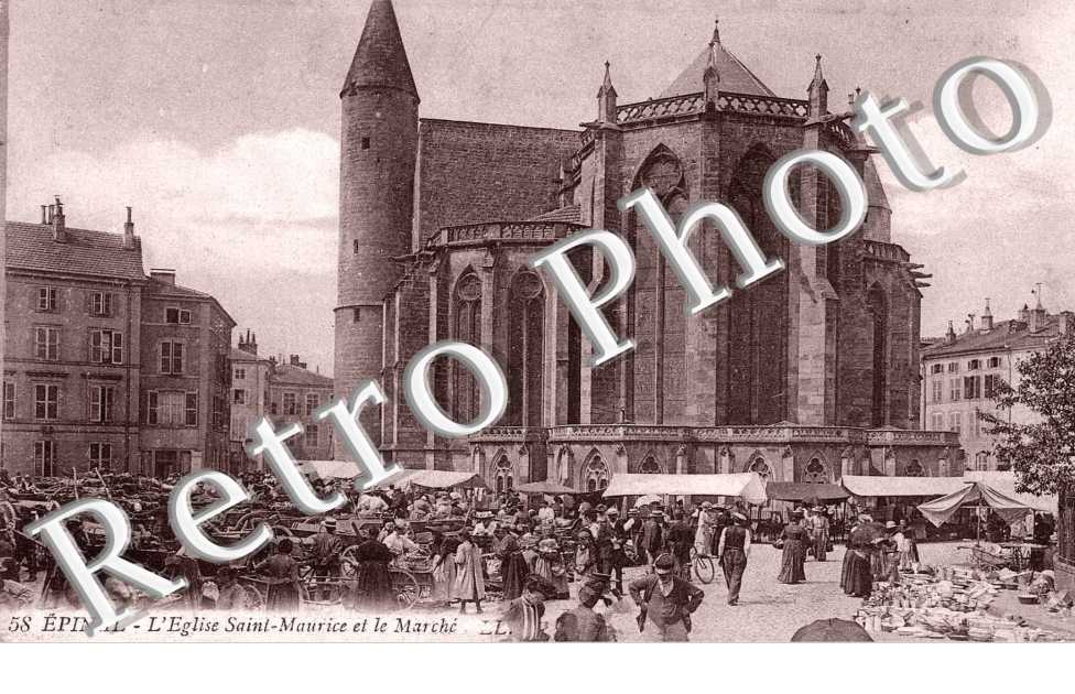 L'Eglise Saint Maurice et le Marché