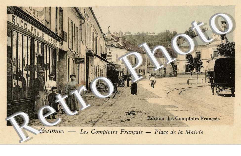 Place de la mairie - les comptoirs francais