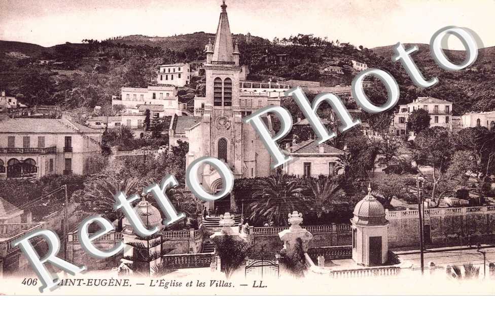 L'eglise et les villas