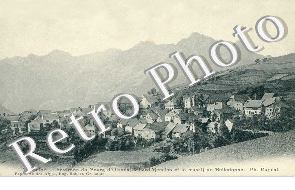 environs du bourg d'Orsans massif de Belledonne
