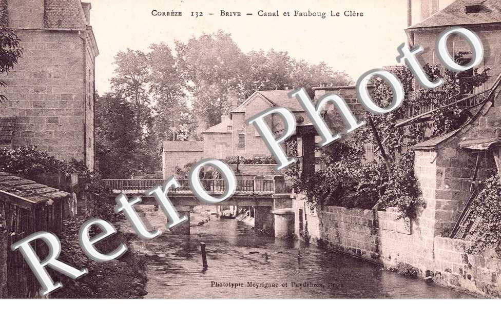 Canal et faubourg Le Clere