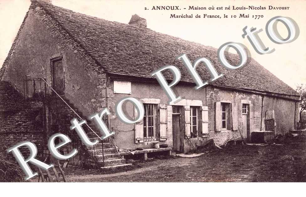 Maison ou est ne Louis Nicolas Davoust