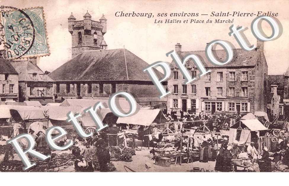 les halles et place du marche