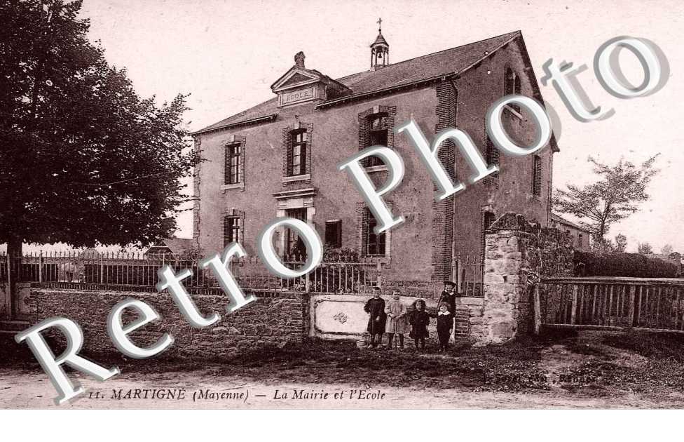 La mairie et l'ecole