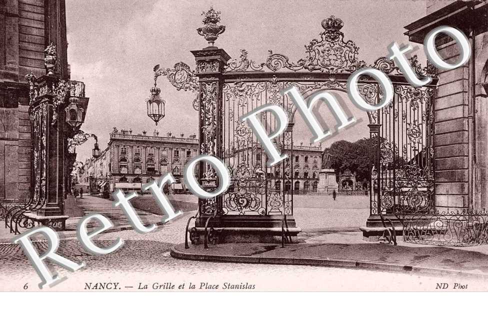 LA GRILLE ET LA PLACE STANISLAS