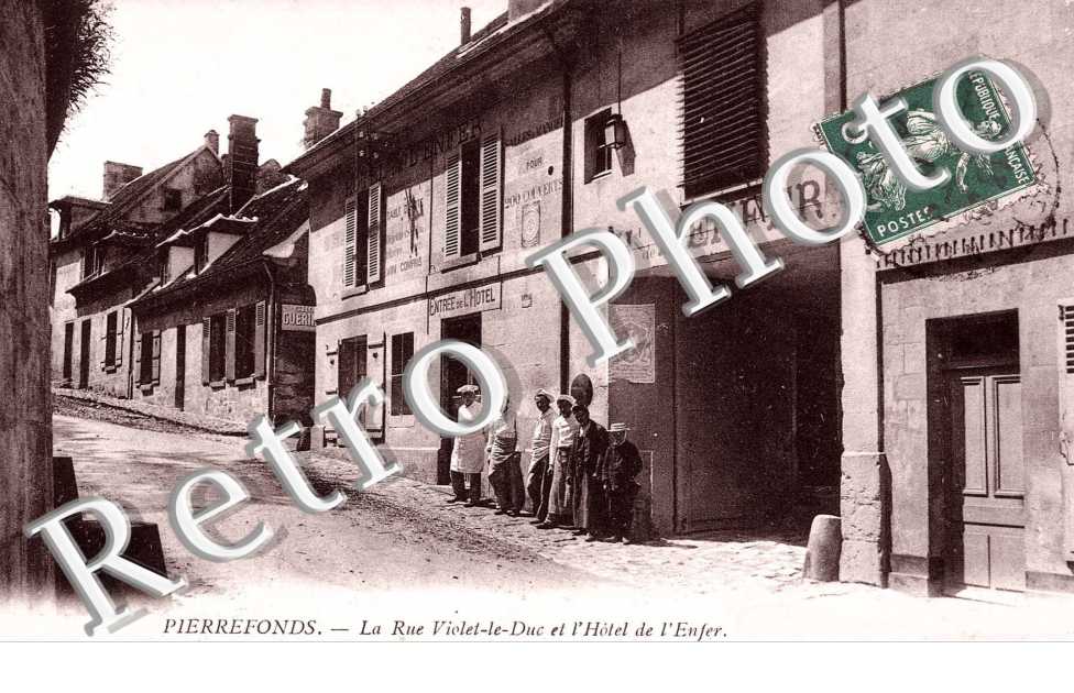 la rue Violet-le-Duc et l' hotel de l' Enfer