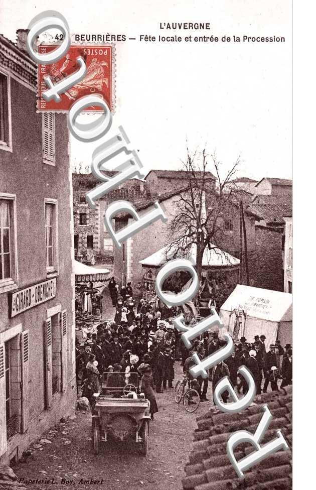 Fete locale et entree de la Procession