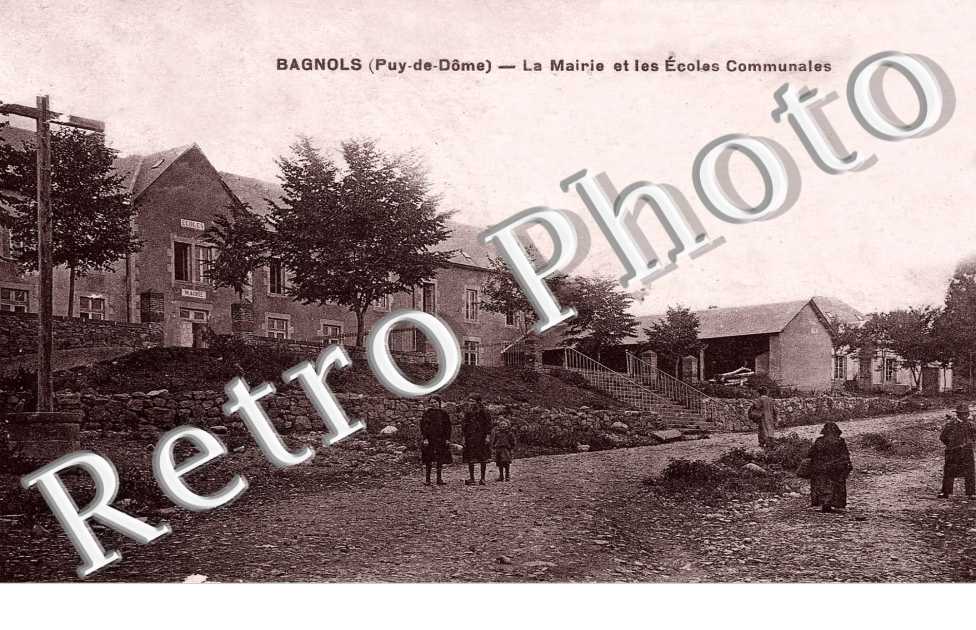 la mairie et les ecoles communales