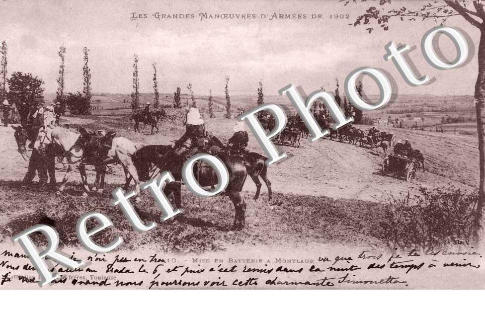 Mise en Batterie, les Grandes Manoeuvres d'Armees de 1902
