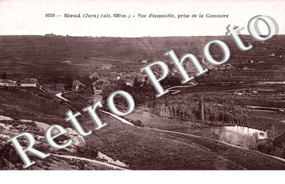 vue d'ensemble, prise de la Commere