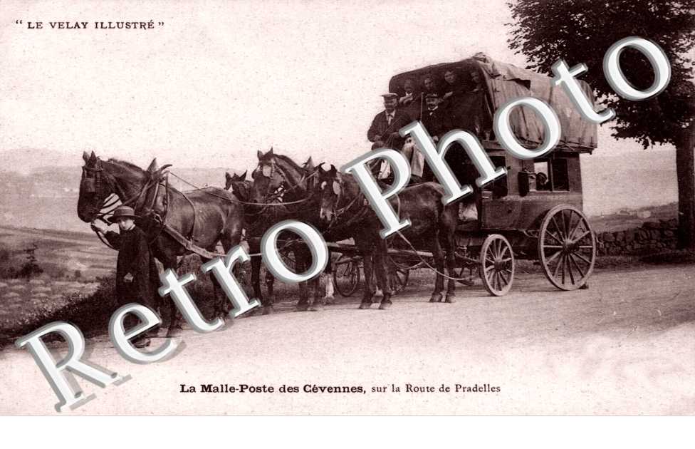 La Malle-Poste de Cevennes, sur la route de Pradelles