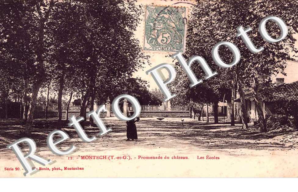 Promenade du Chateau et les Ecoles