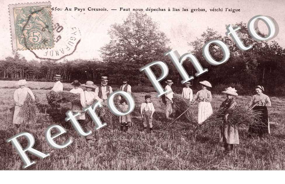 au pays creusois  la fenaison